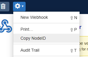 Webhook nodeID